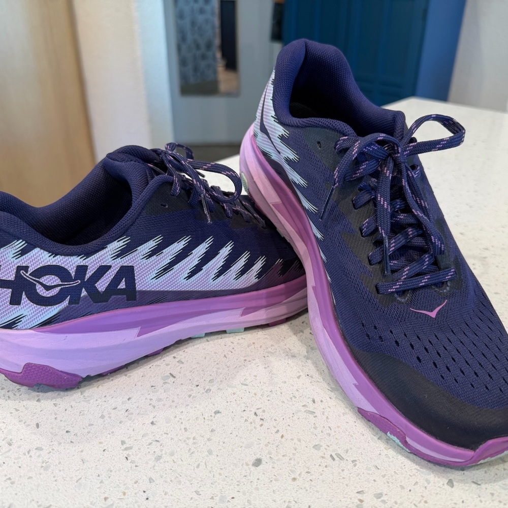 Hoka One One Torrent 3 Women’s Trail Running Shoes Purple - Size 10 - EUC